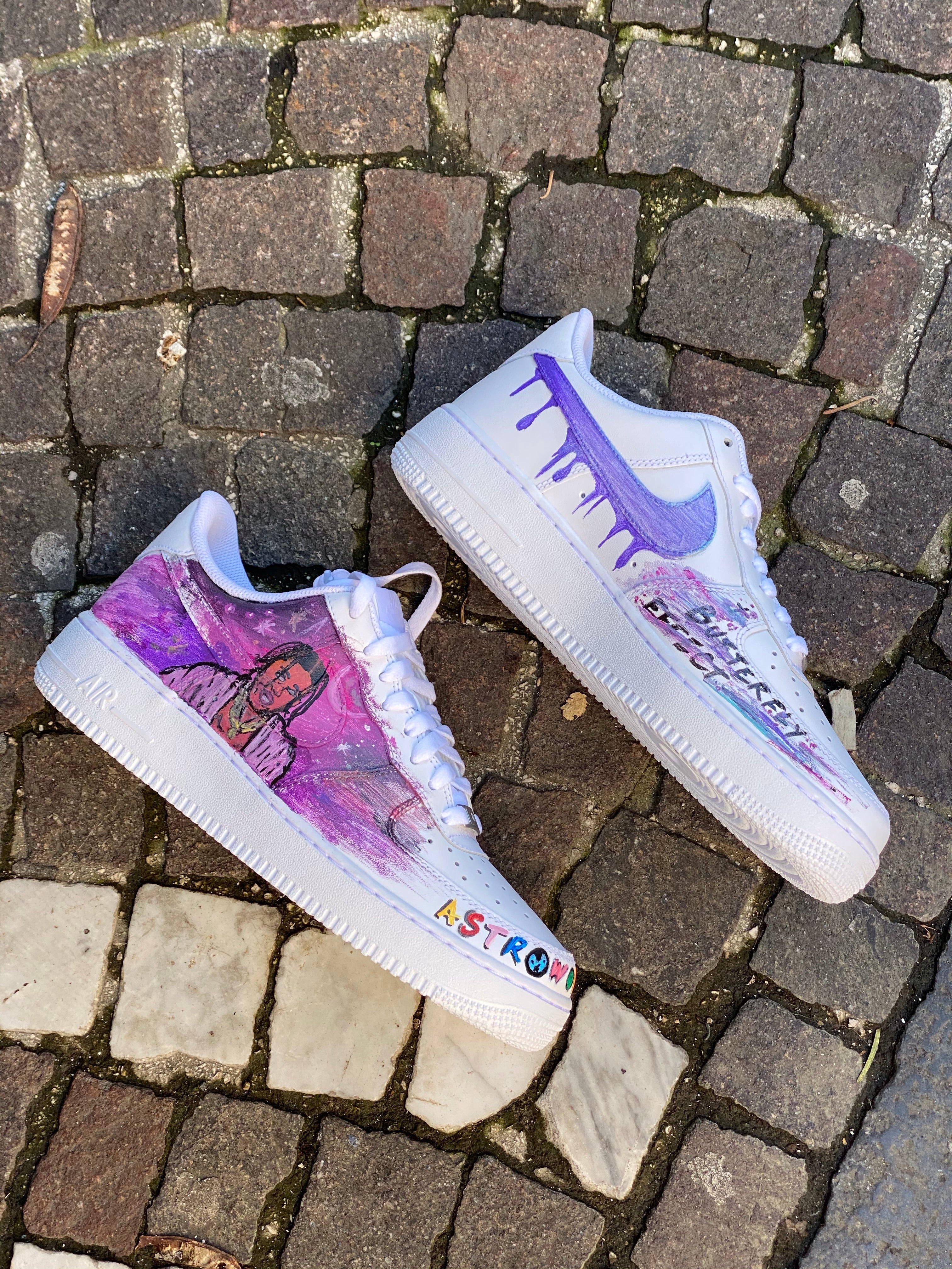 NIKE AIR FORCE 1 TRAVIS SCOTT TRIBUTE