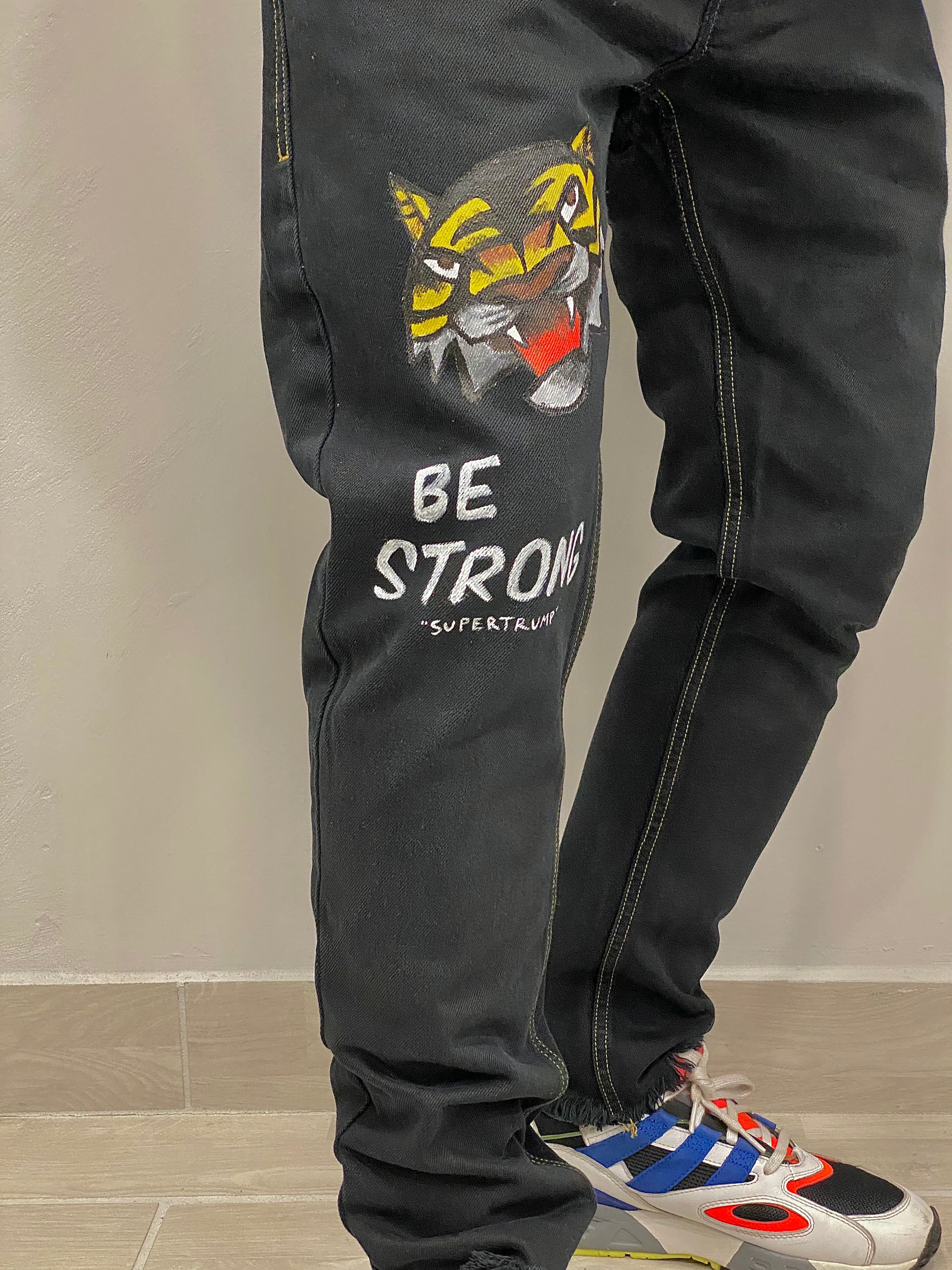 TIGER JEANS CUSTOM HANDMADE
