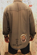 Camicia di jeans Kanye West custom