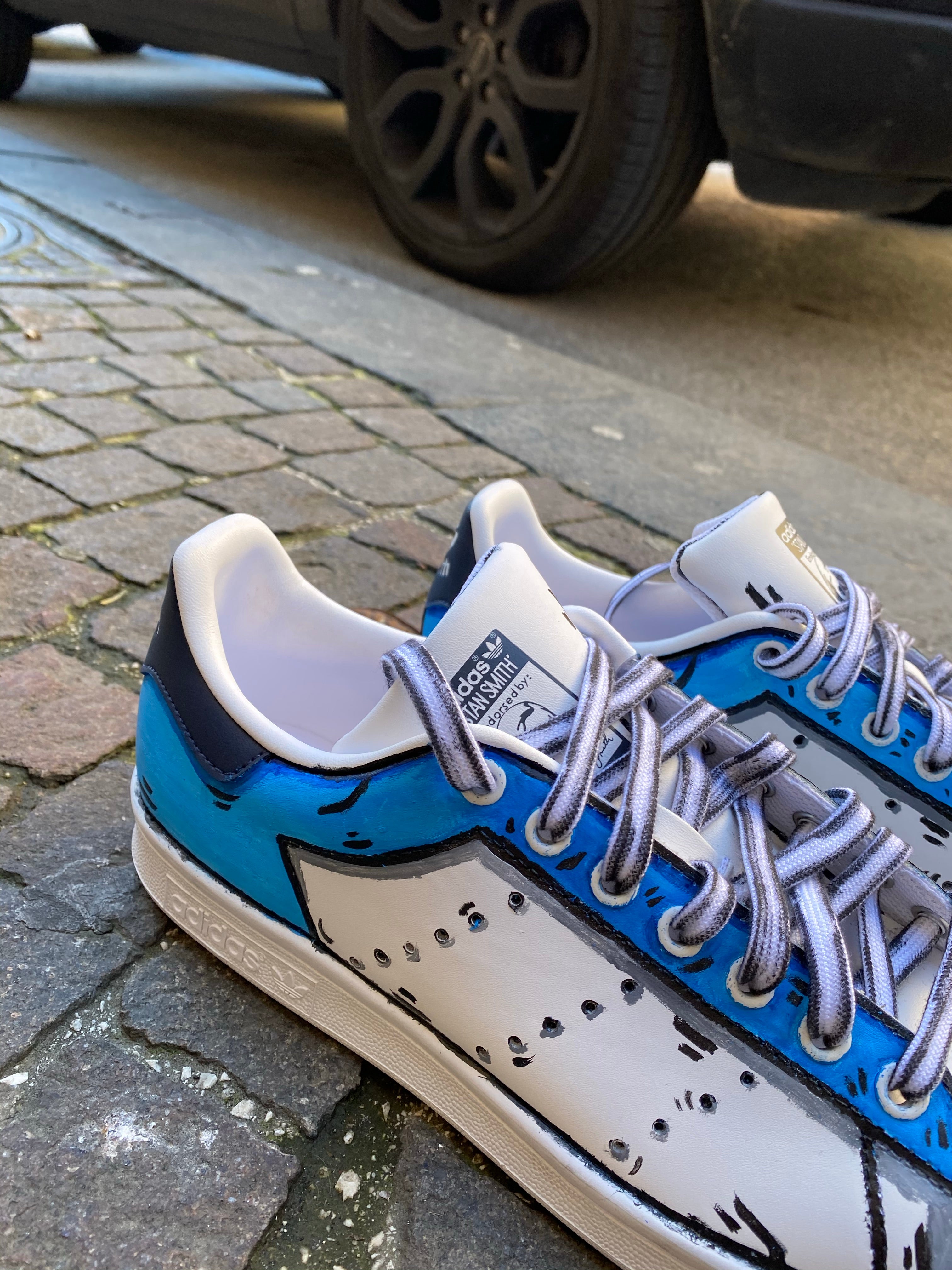 STAN SMITH CARTOON EFFECT CUSTOM